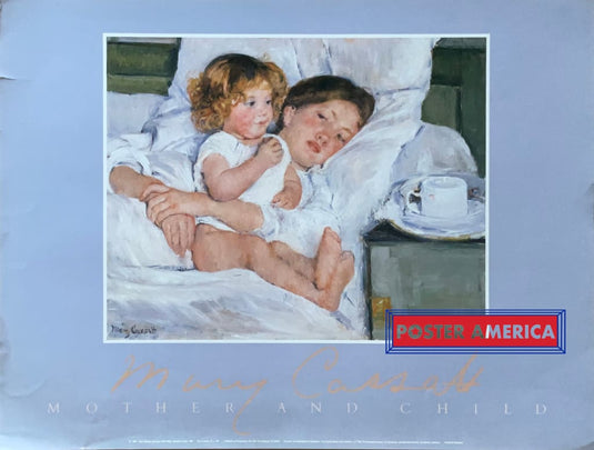 Mary Cassalt Mother And Child Vintage 1986 Fine Art Print 19 X 25 Vintage Fine Art Print