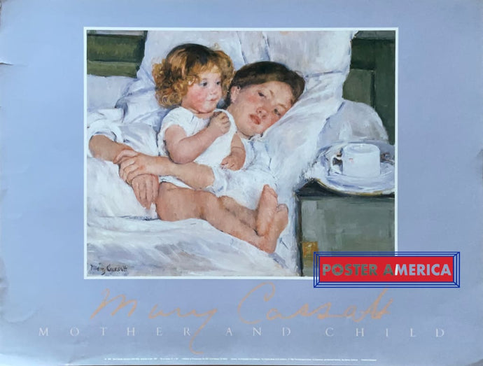 Mary Cassalt Mother And Child Vintage 1986 Fine Art Print 19 X 25 Vintage Fine Art Print