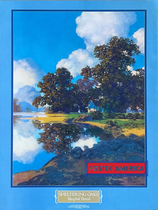 Maxfield Parrish Sheltering Oaks Vintage Art Poster 19 X 25 Posters Prints & Visual Artwork