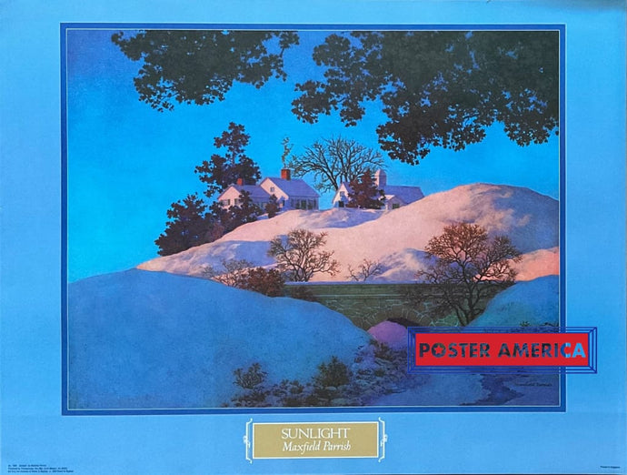 Maxfield Parrish Sunlight Vintage Art Poster 19 X 25 Posters Prints & Visual Artwork