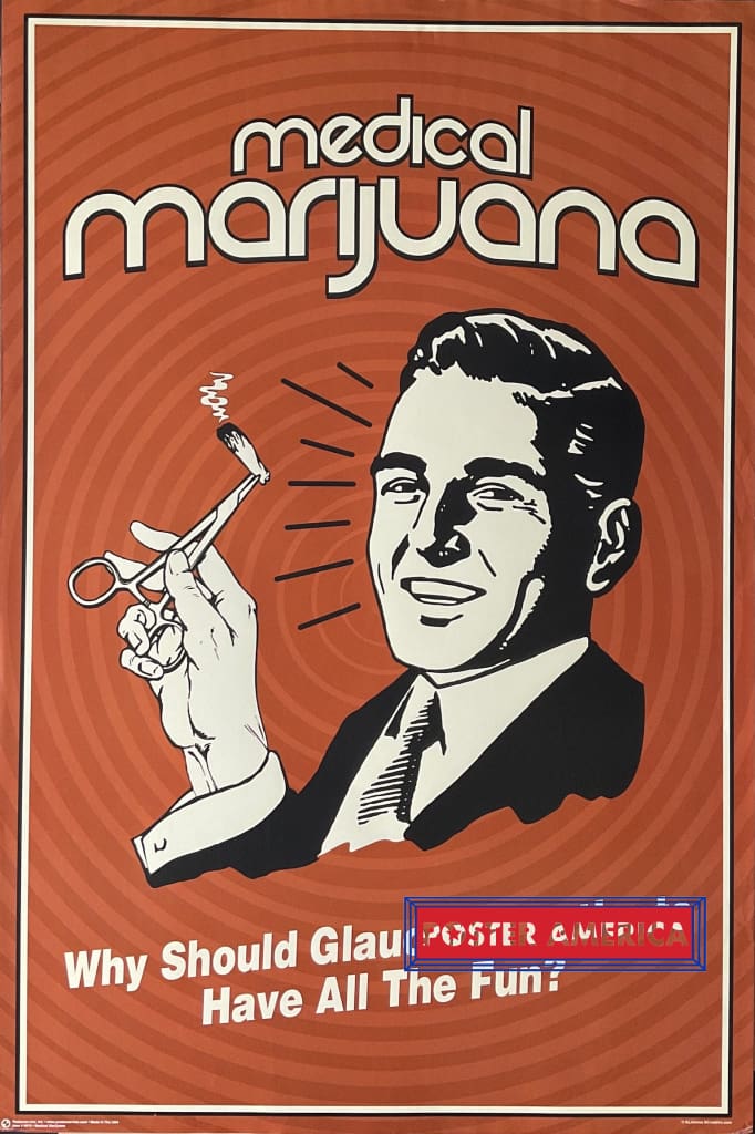 Load image into Gallery viewer, Medical Marijuana Artwork 24 X 36 Novelty Poster
