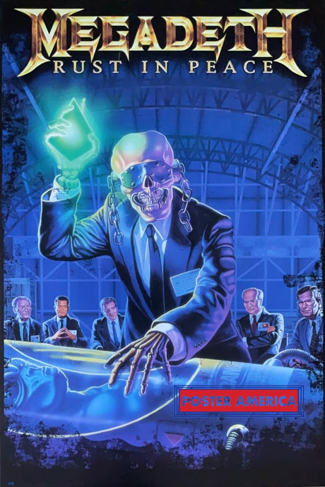 Megadeth Rust In Peace Poster 24 X 36