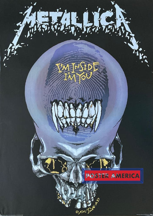 Metallica Im Inside You Artwork Vintage 2003 Poster 24 X 34