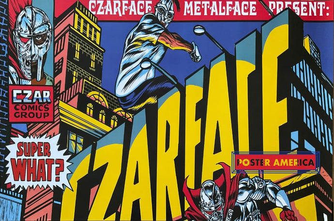 MF Doom Czarface Metalface Horizontal Poster 24 x 36 Poster