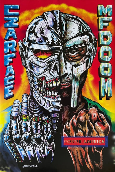 Mf Doom Czarface Poster 24 X 36
