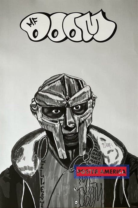 Mf Doom The Illest Poster 24 X 36