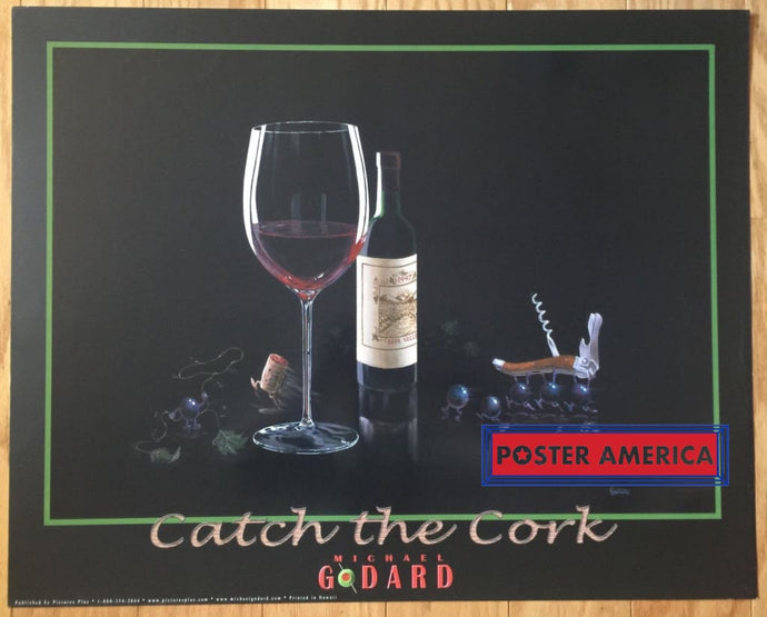 Michael Godard Catch The Cork Poster 24 X 30