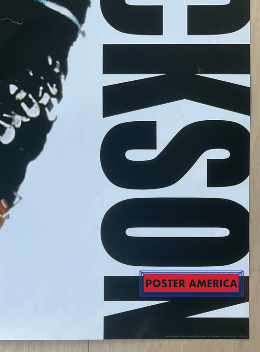 Michael Jackson Bad Album Promo Poster 24 X 36