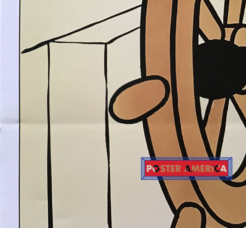 Load image into Gallery viewer, Mickey Mouse In Steamboat Willie Rare Disney Poster 16 X 24
