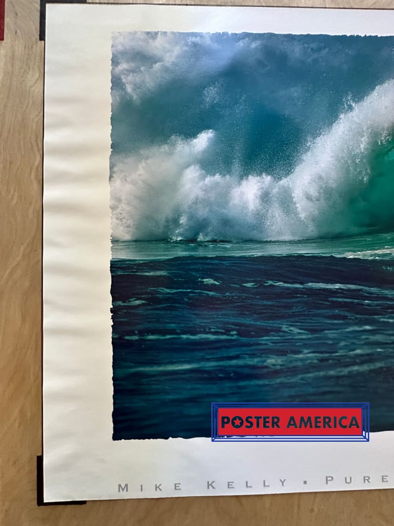 Load image into Gallery viewer, Mike Kelly Pure Color Waimea Bay Surfing Poster 24 X 36 Art Print
