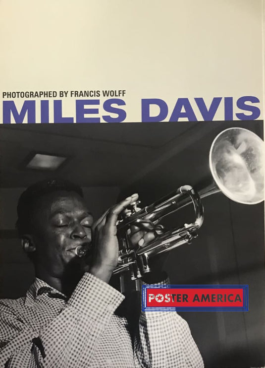 Miles Davis By Francis Wolff Uk Import Vintage Poster 24 X 34 Vintage Poster