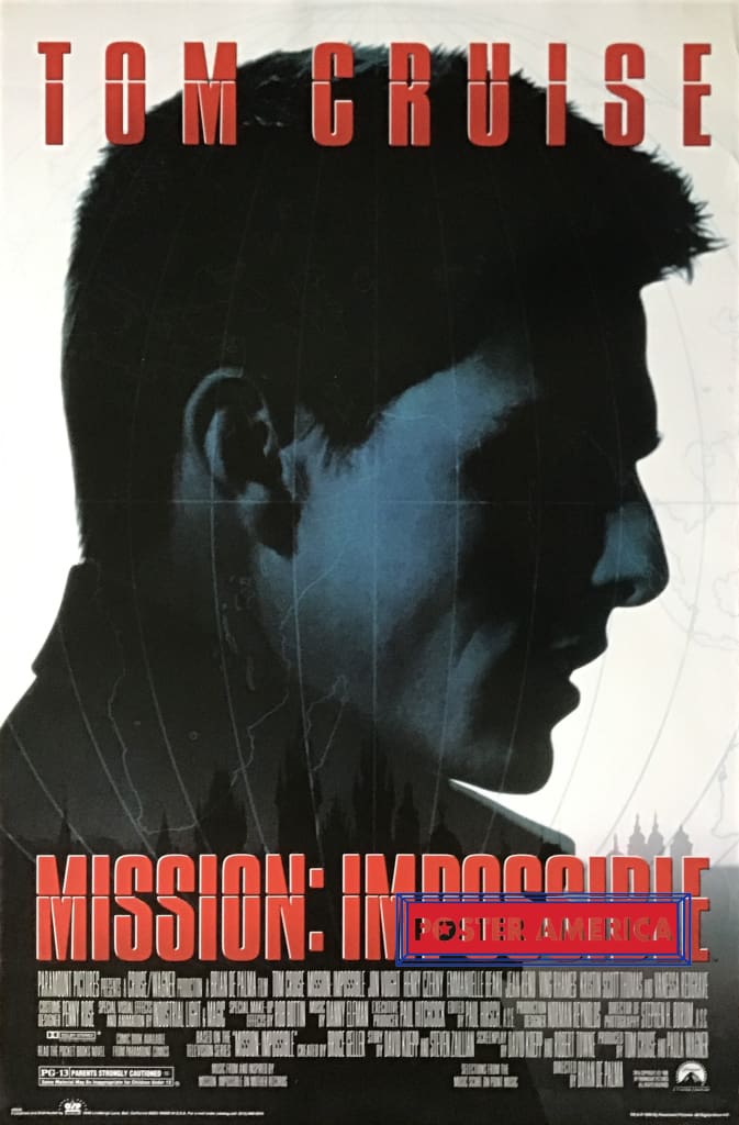 Load image into Gallery viewer, Mission: Impossible Vintage Reproduction Promotional Movie Poster 23 X 35
