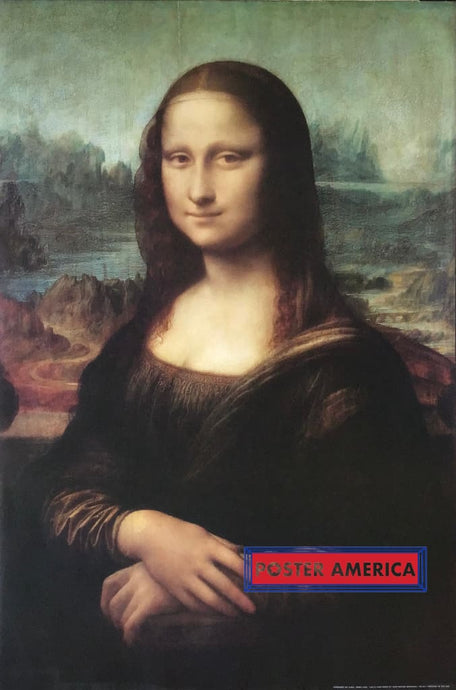 Mona Lisa By Leonardo Da Vinci Art Reproduction Poster 24 X 36