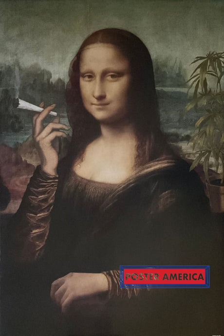 Mona Lisa with Joint Novelty Poster 24 x 36 Poster