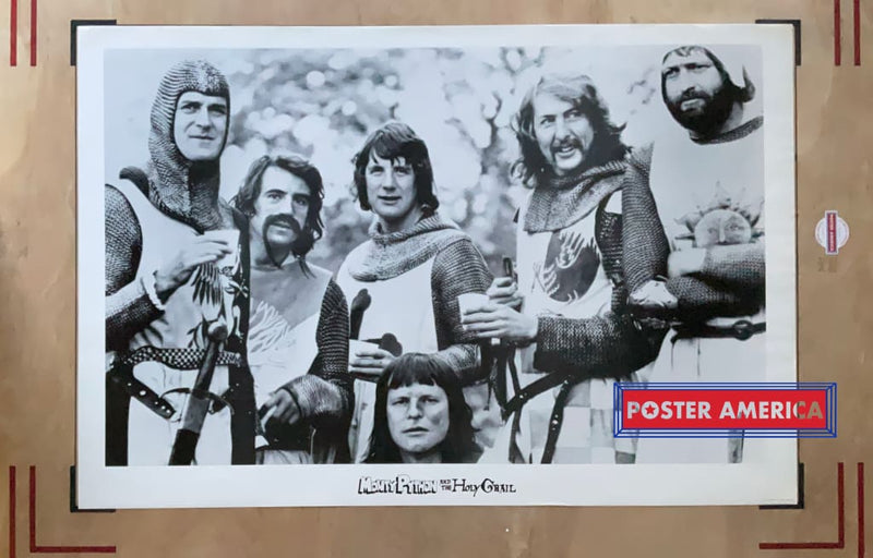 Load image into Gallery viewer, Monty Python And The Holy Grail Vintage Movie Poster Reproduction 24 X 35.75
