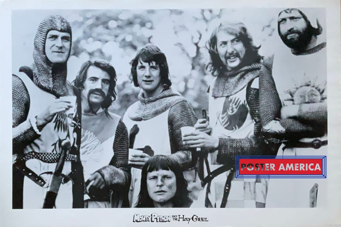 Monty Python And The Holy Grail Vintage Movie Poster Reproduction 24 X 35.75