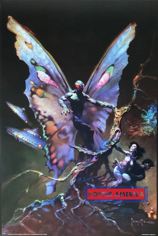 Mothman Art Poster 24 x 36 - Poster