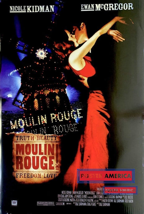 Moulin Rouge Movie Poster 24 X 36
