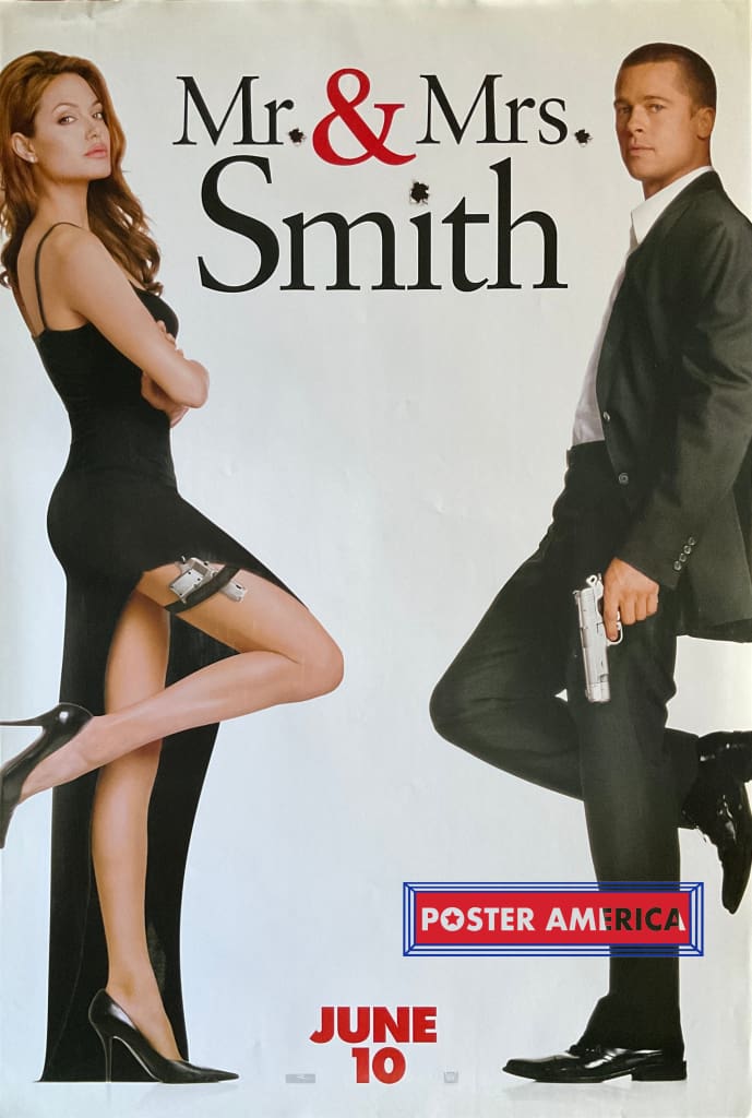 Load image into Gallery viewer, Mr. &amp; Mrs. Smith One Sheet Movie Poster 27 X 40 One-Sheet
