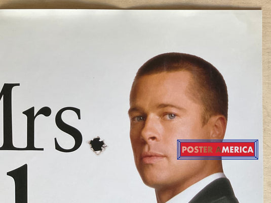 Mr. & Mrs. Smith One Sheet Movie Poster 27 X 40 One-Sheet