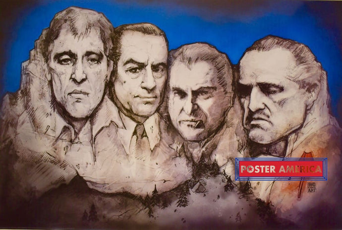 Mt Mobmore By Big Chris Art Poster 24 X 36