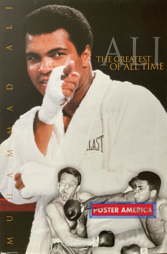 Muhammad Ali The Greatest Vintage 1998 Poster 23 X 35 Of All Time