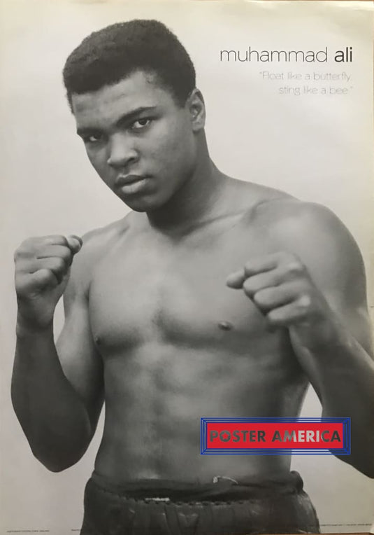 Muhammad Ali Vintage U.k. Import Poster 2002 24 X 34