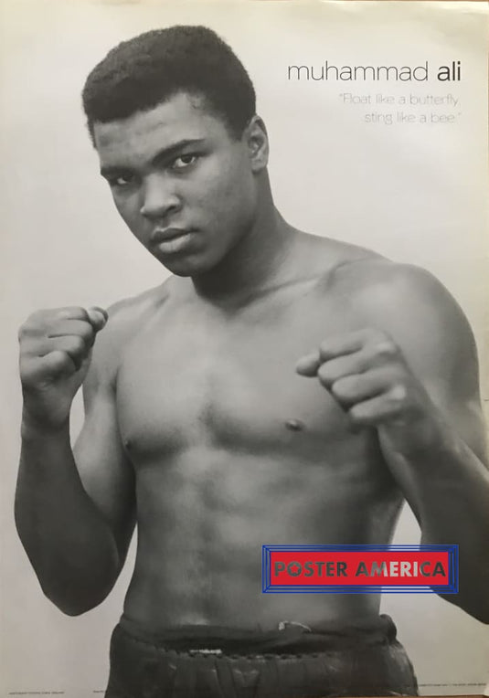 Muhammad Ali Vintage U.k. Import Poster 2002 24 X 34