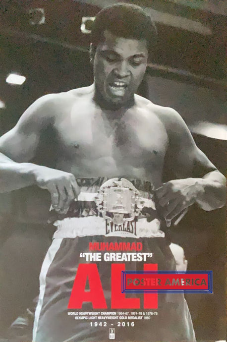 Muhammad The Greatest Ali 1942-2016 Tribute Poster 24 X 36