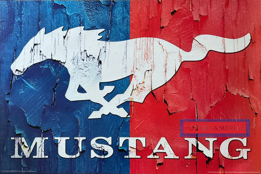 Mustang Logo Poster 24 x 36 Poster