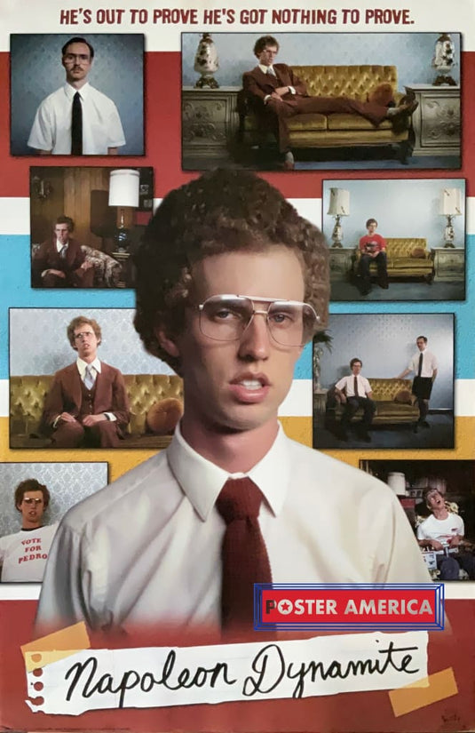 Napoleon Dynamite Collage Movie Poster 22.5 X 34