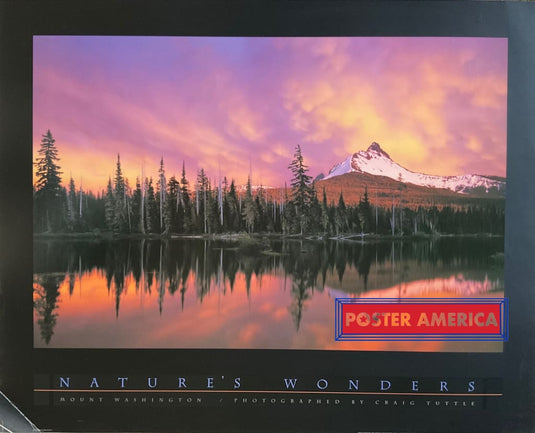 Natures Wonders Rare Craig Tuttle Mount Washington 24 X 30 Poster Fine Art Print