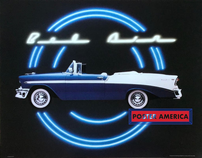 Neon Bel Air Poster 22 X 28