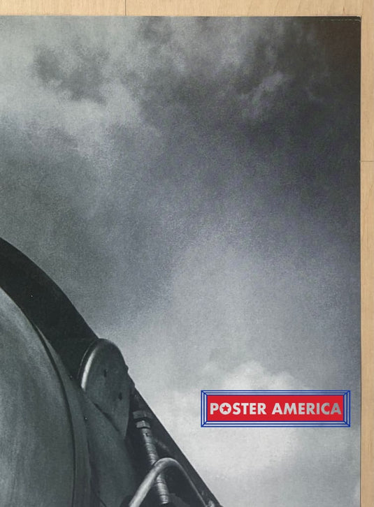 New York Central System Steam Engine Vintage Photography Poster 24 X 34