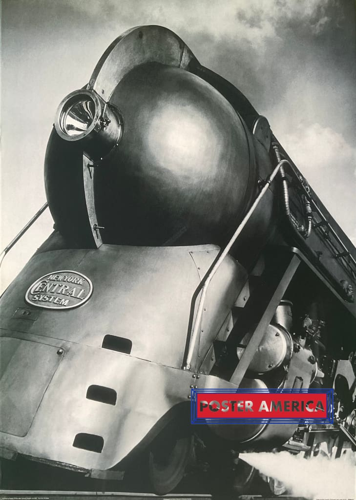 Load image into Gallery viewer, New York Central System Steam Engine Vintage Photography Poster 24 X 34
