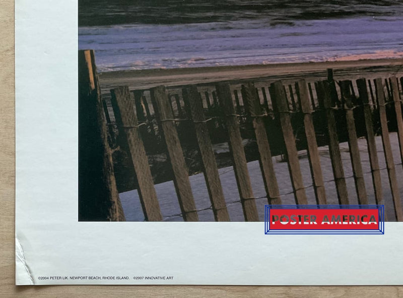 Load image into Gallery viewer, Newport Beach Rhode Island Scenic Landscape Slim Print 12 X 36
