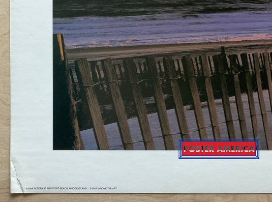 Newport Beach Rhode Island Scenic Landscape Slim Print 12 X 36