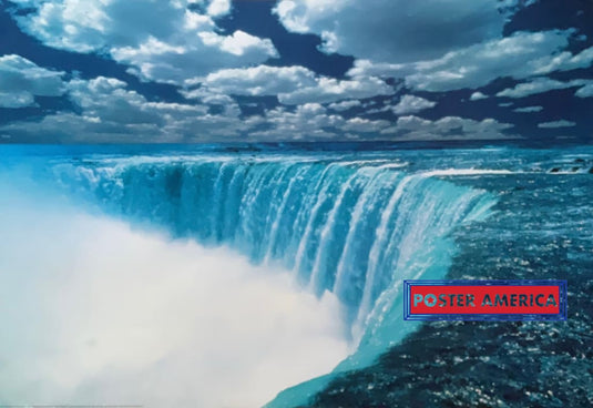 Niagara Falls Vintage 1997 Swiss Import Poster 24 X 34.5