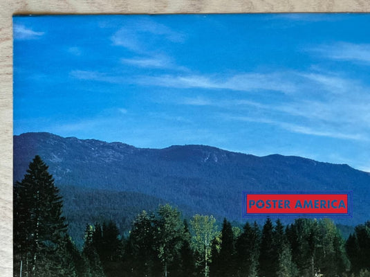 Nicklaus North Whistler Bc Canada Vintage Golf Slim Print 12 X 36