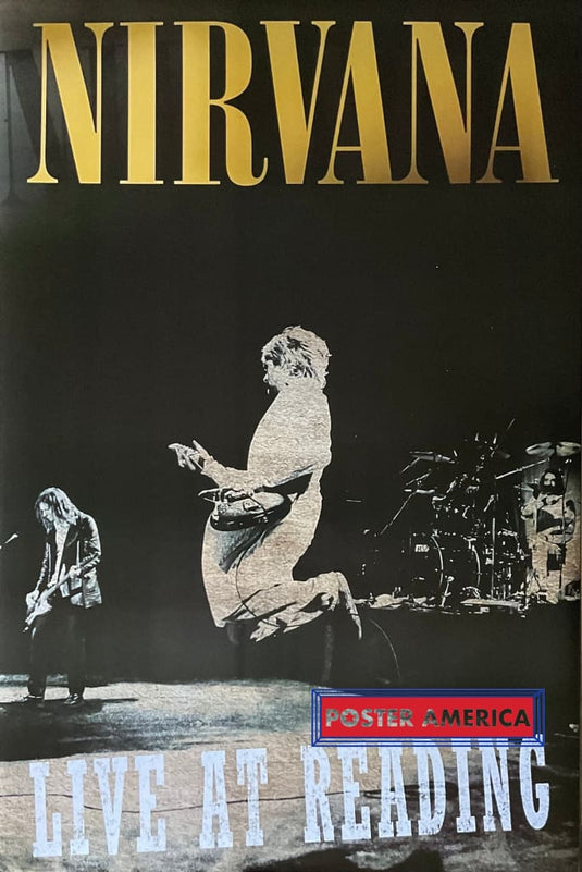 Nirvana Live at Reading Poster 24 x 36 - Poster