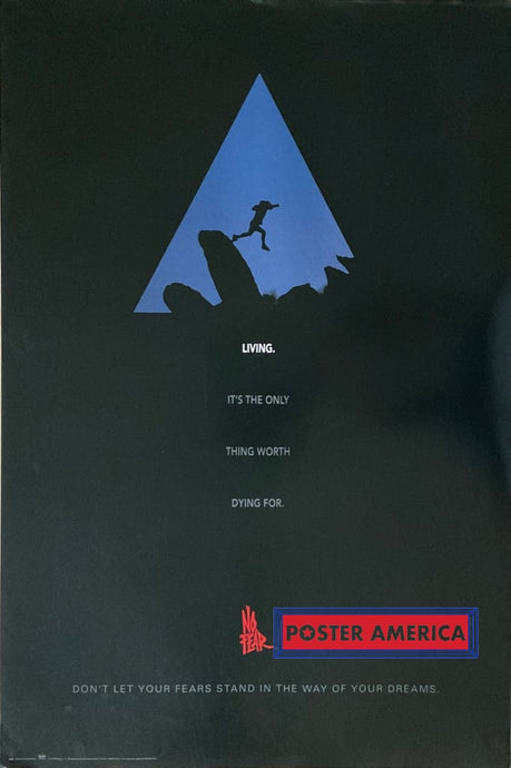 No Fear Living Its The Only Thing Worth Dying For Vintage Poster 24 X 36 Vintage Poster