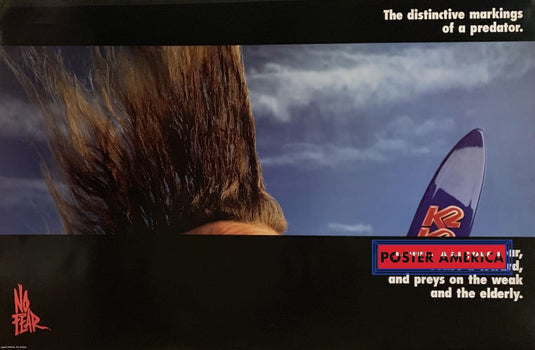 No Fear Vintage Mohawk 1994 Poster 24 X 36