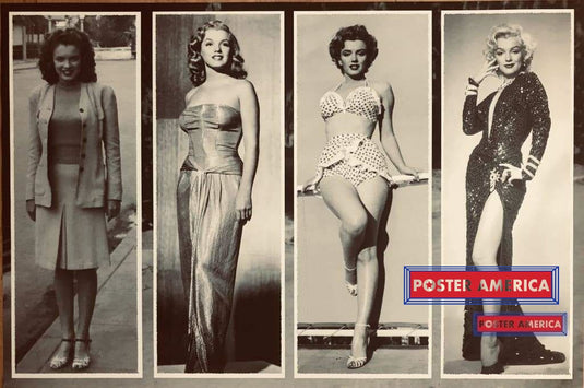 Norma Jean Marilyn Monroe - Evolution Vintage 2010 Poster 24 X 36