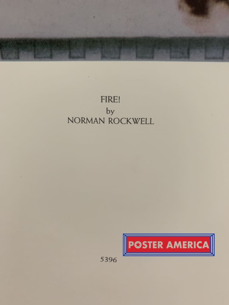 Load image into Gallery viewer, Norman Rockwell Fireman Fine Art Print 22.5 X 29 Fine Art
