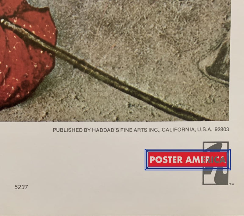 Load image into Gallery viewer, Norman Rockwell The Runaway Poster 22.5 X 25.5
