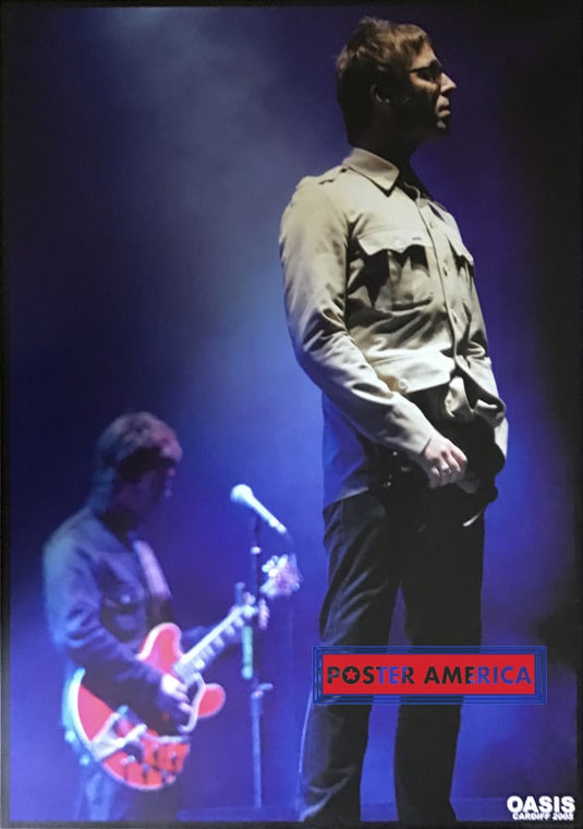 Oasis British Rock Band Lead Singer Liam Gallagher Poster 23.5 X 33