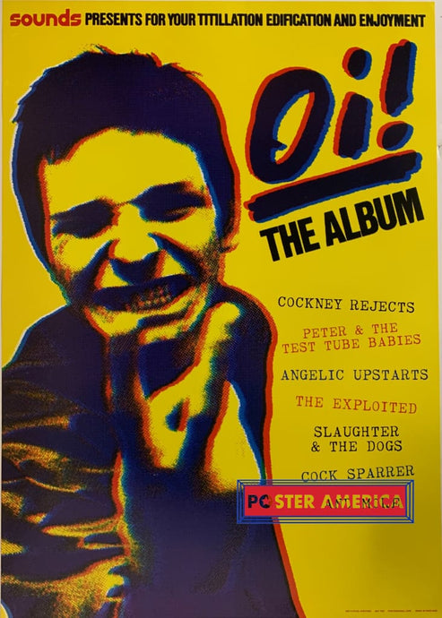 Oi! The Album U.k. Import Poster 23.5 X 33 Vintage Poster