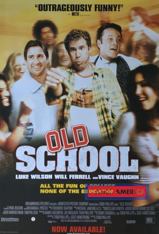 Old School One-Sheet Movie Poster 27 X 40 Posters Prints & Visual Artwork