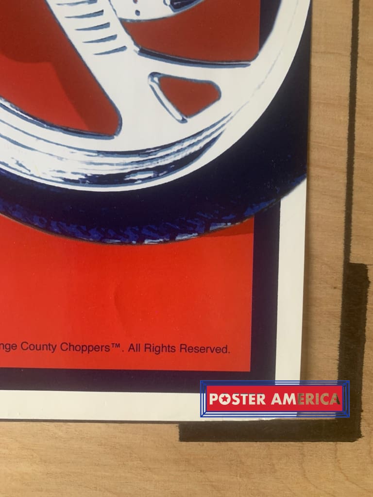 Load image into Gallery viewer, Orange County Choppers American Flag 2003 Poster 23 X 3
