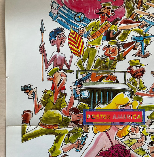 The Gods Must Be Crazy Vintage 1982 One-Sheet Movie Poster 27 X 41